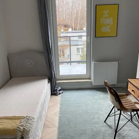 Apartament Z Dwiema Sypialniami Gdynska Riwiera Gdynia